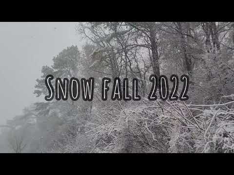 First Snow Fall 2022 | Virginia |  Winter Storm