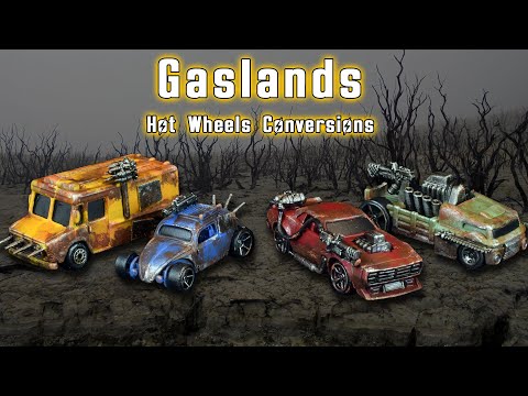 Gaslands Hot Wheels Conversions (including a mid-project DISASTER!)