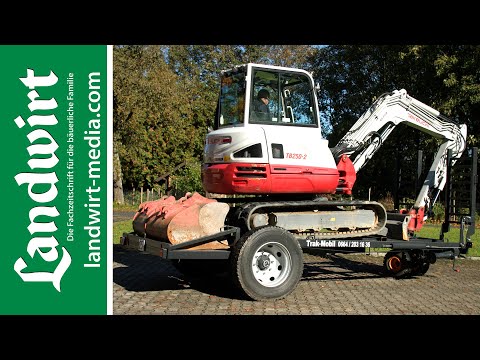 Trakmobil - Self-propelled excavator trailer | landwirt-media.com