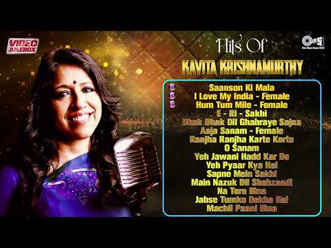 Best of Kavita Krishnamurthy 💖 Bollywood Hindi Songs 90's Romantic | Hits of KK Gaane