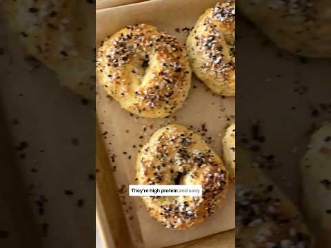 Cottage Cheese Bagels 🥯 Must try