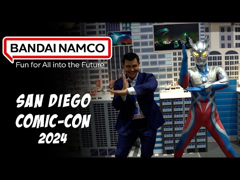 Bandai Namco Toys & Collectibles America Overall Booth Tour at SDCC 2024