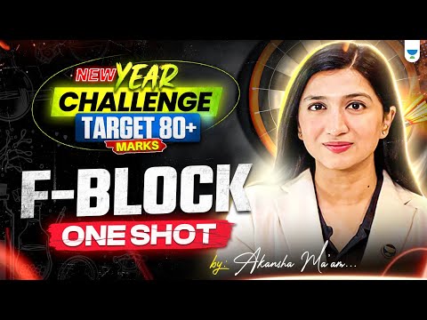 F Block | One Shot | New Year Challenge Target 80+ Marks | NEET 2025 | Akansha Karnwal