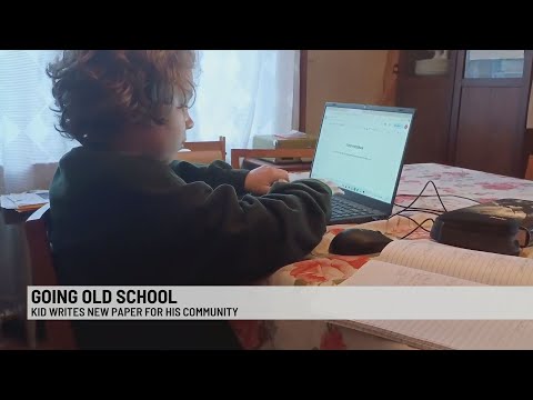 11-year-old uplifts community with creation of neighborhood newspaper