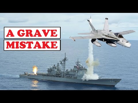 TERRIBLE INCIDENT: U.S. CRUISER ACCIDENTALLY SHOOTS DOWN FRIENDLY F/A-18 FIGHTER JET || 2024