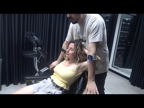 Female ASMR Head Massage Body Massage Face Massage Perfect Relaxing