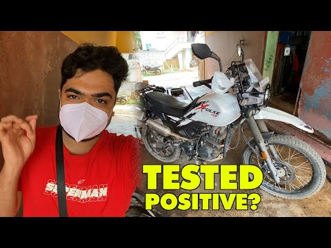 Tested Positive? 🤧 TIGER IS GETTING READY🔥 | Xpulse 200 | Kannada Vlogs