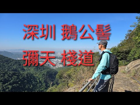 深圳：大康社區 大禾山 彌天棧道 鵝公髻 蓄能電站水庫 駱馬坑步道 翠嶺台 鹽田路