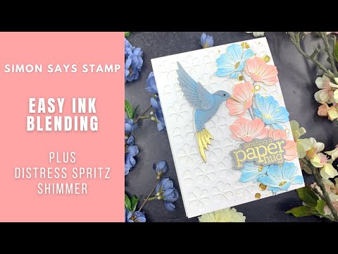 When in doubt add Gold? Floral Card | Simon Says Stamp