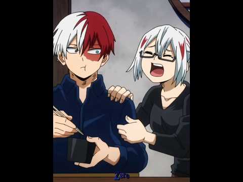 Fuyumi Todoroki’s ADORABLE with SHOTO #myheroacademiaedit  #mhaedits #fuyumi