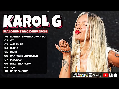 Karol G Mix Éxitos 2024 - Lo Más Popular de Karol G 2024 - Mejores Canciones de Karol G