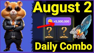 2 August Hamster Kombat Daily Combo Code  Today