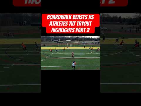 Boardwalk Beasts HS athletes 7v7 tryout highlights part 2