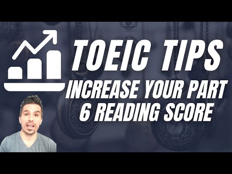 IMPROVE AT TOEIC TODAY! PART 6 TIPS +  PRACTICE QUESTIONS #TOEIC990 #passtoeic #toeictips #toeic