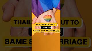 Congratulations! Thailand about ton LEGALISE Same Sex Marriage #SameSexMarriage #LGBTQ #bangkoktoday