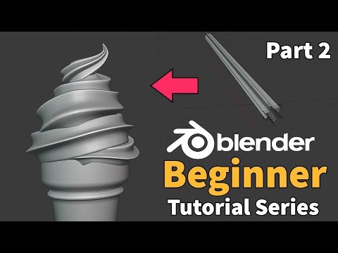 Blender Beginner Tutorial - Part 2 : Modifiers