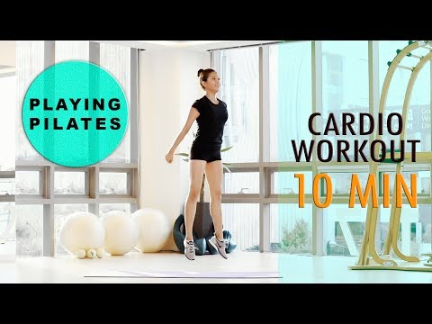 [Playing Pilates] 유산소 전신 운동 10 min★Full Body Cardio WorkOut [홈트레이닝]