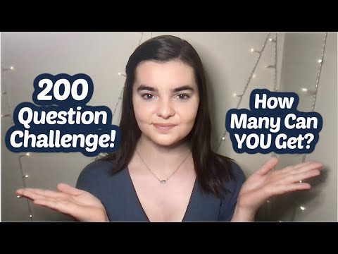 ASMR Whispering 200 General Knowledge Trivia Questions