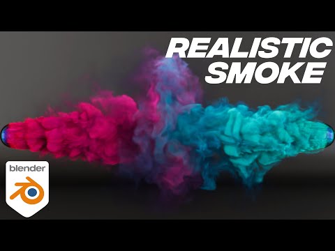 Blender Realistic Smoke Tutorial | Blender Smoke Simulation