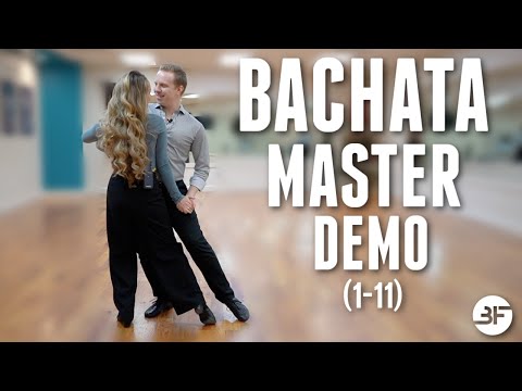 Bachata Moves for Beginners | Bachata Master Demo (1-11)