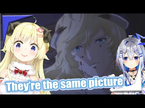 Kanata realizes that the main villain of Metaphor: ReFantazio looks like Watame【Hololive EngSub】