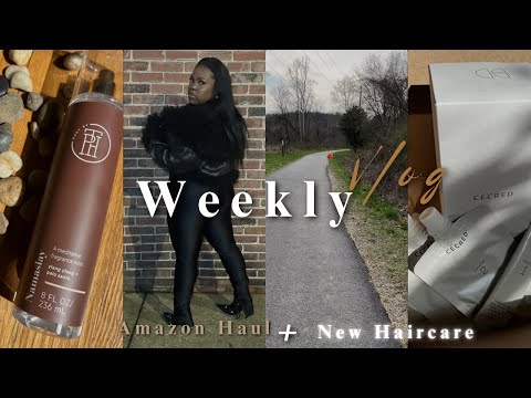 Pulling Myself out of FUNK, Amazon Haul, GRWM, CECRED HAIRCARE & more