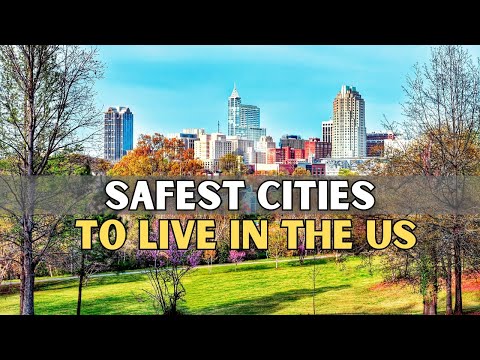 Top 10 Safest Cities to Live in the US - Safest Cities in America