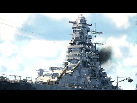 戦艦『比叡』の大和の先行試験的な姿を3DCGで再建してみた