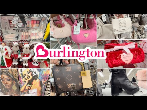 Burlington Holiday Shopping 2024* Christmas Decor & Gifts Set * Handbags Pictures Shoes