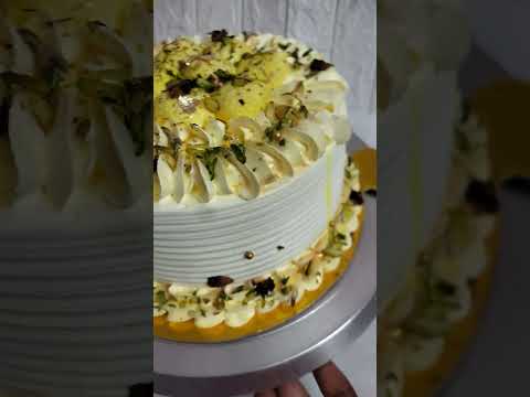 Rasmalai cake...... #kamariya #birtdaycake #cake #happybirthday #cakedecorating #pistachio