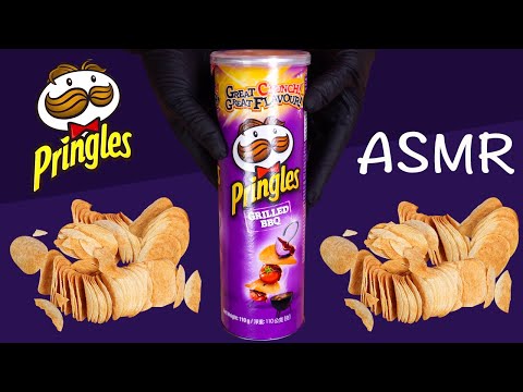 ASMR - Pringles GRILLED BBQ  to SandWich