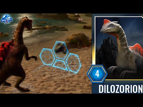 Jurassic World Alive PVP: Apex DILOZORION Takes on Nublar Shores!