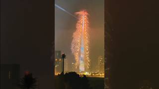 Dubai Burj Khalifa New Years Eve 2024 Fireworks #dubai #happynewyear #burjkhalifa #fireworks