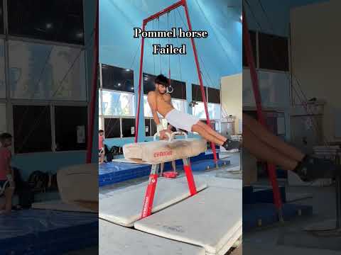 Pommel Horse failed | jackysagar| #basic #gymnatics #learning #failed #viralshort