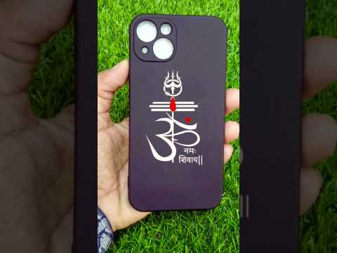 Bhole Baba Mobile Phone Painting !! Mahadev Diy Craft #short #shortfeed #mahadev