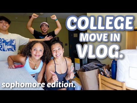 MOVE INTO BROWN UNIVERSITY WITH ME!! (sophomore edition)