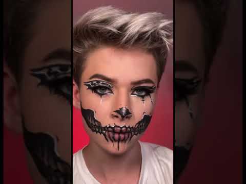 SKULL MAKEUP TRANSFORMATION