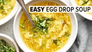 Egg Drop Soup | Chinese Comfort Food in 10 Min!