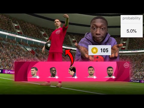 100 Coin = Messi🐐😱😱!! Luckiest Pack Opening PES 2021