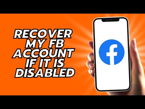 How To Recover My FB Account If It Is Disabled