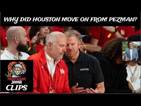 Why did the Houston Cougars decide to move on from Chris Pezman as athletics director?