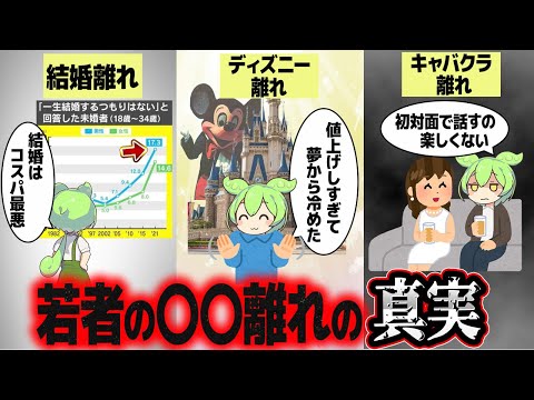 若者が離れているのか、若者から遠ざかっているのか【ずんだもん解説】