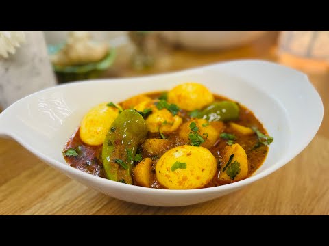 Jhatpat Aloo Anday ke Salan ki Recipe in Urdu Hindi