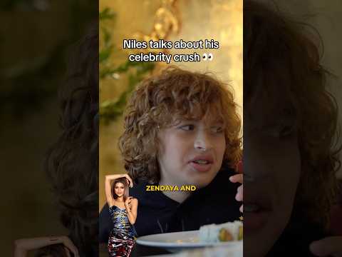 NILES REVEALS HIS CELEBRITY CRUSH 😱 #viralvideo