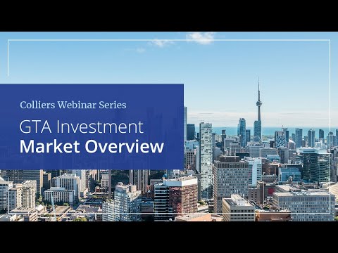 Colliers Webinar Series - Q1 2021 GTA Investment Update