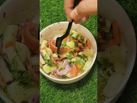 Hotel wala green Salad | #food #recipe #trending #shortsvideo #shorts