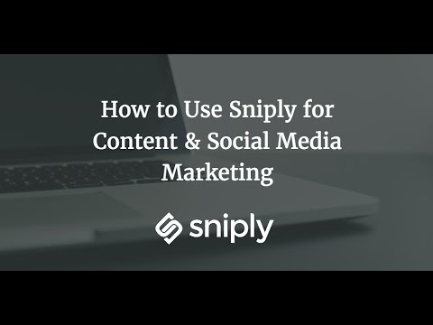 How to Use Sniply for Content and Social Media Marketing