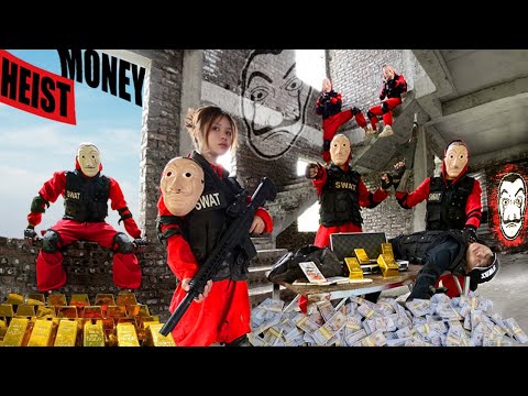 PARKOUR VS MONEY HEIST: Bad Guy Break into Base to Get Revenge on Police & Steal Money | Epic POV #2