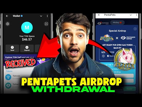 How To Withdraw Pentapets | Pentapets AirDrop Withdrawal Process | Pentapets EVM's Address Connect