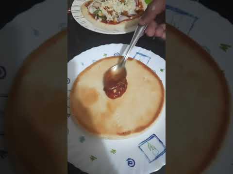 Pan pizza 🍕 | Homemade Pan Pizza #shorts # pizza # Cooking for beginners